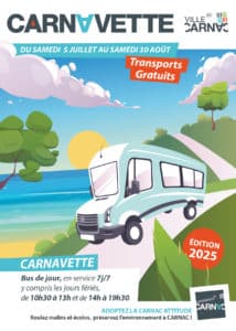Cover from the Carnavette brochure