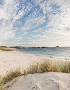 plage sur l'île de Hoëdic copyright Simon BOURCIER-Morbihan Tourisme