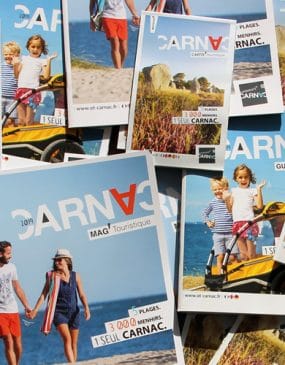 Carnac Tourist Office brochures